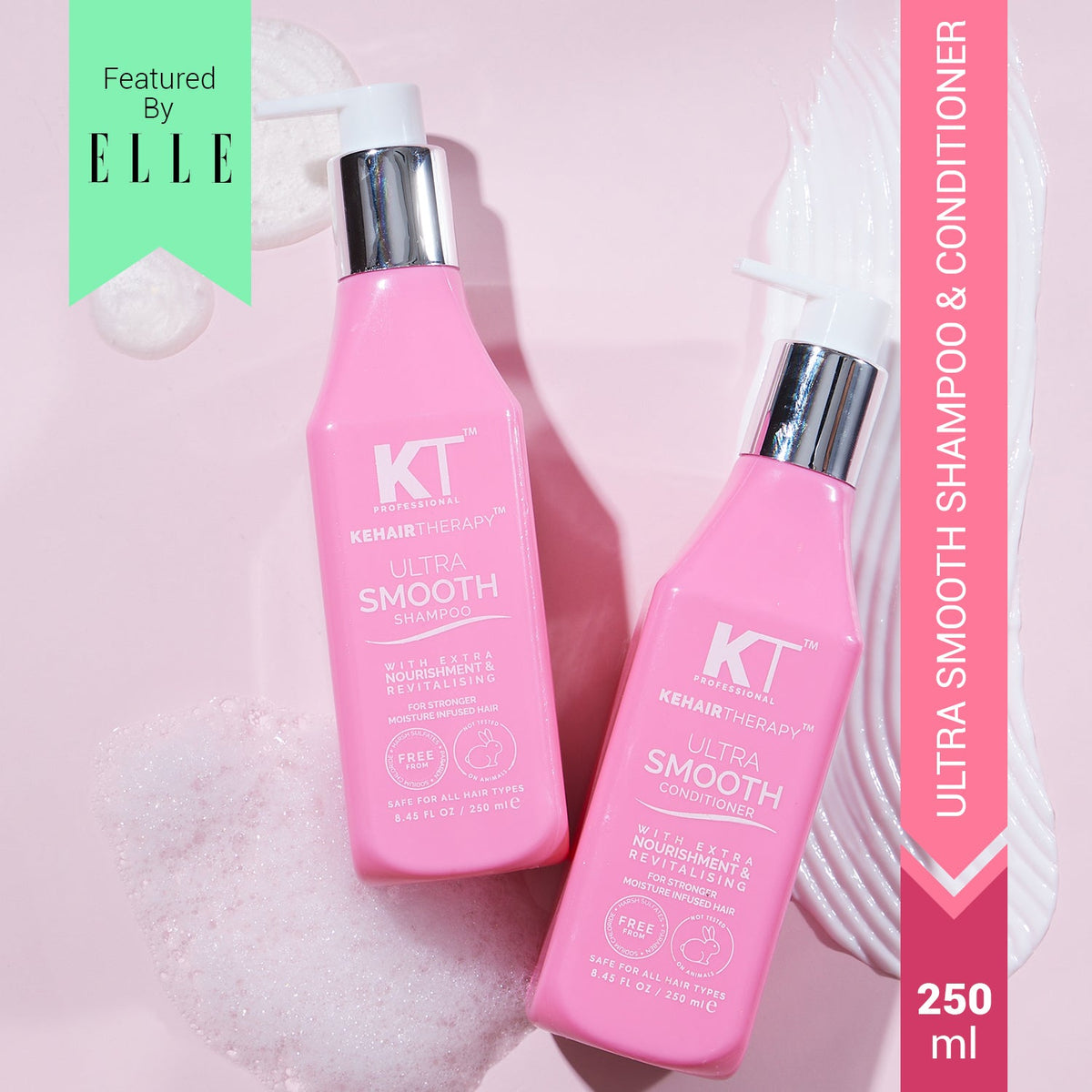 Ultra Smooth Shampoo & Conditioner | For Stronger Moisture Infused Hair