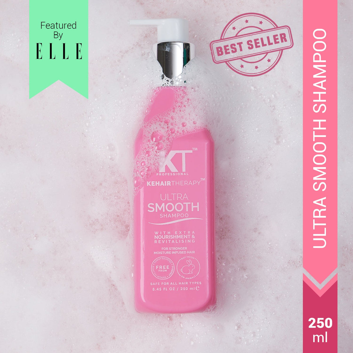 Ultra Smooth Shampoo | Frizz Control & Deep Hydration | 250ml