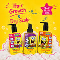 Haircare Trio Combo | Gentle Cleansing Shampoo Girls  Age 3-7 yrs + Conditioner / Protein Haircare Cream + Hair Leave-In Serum
