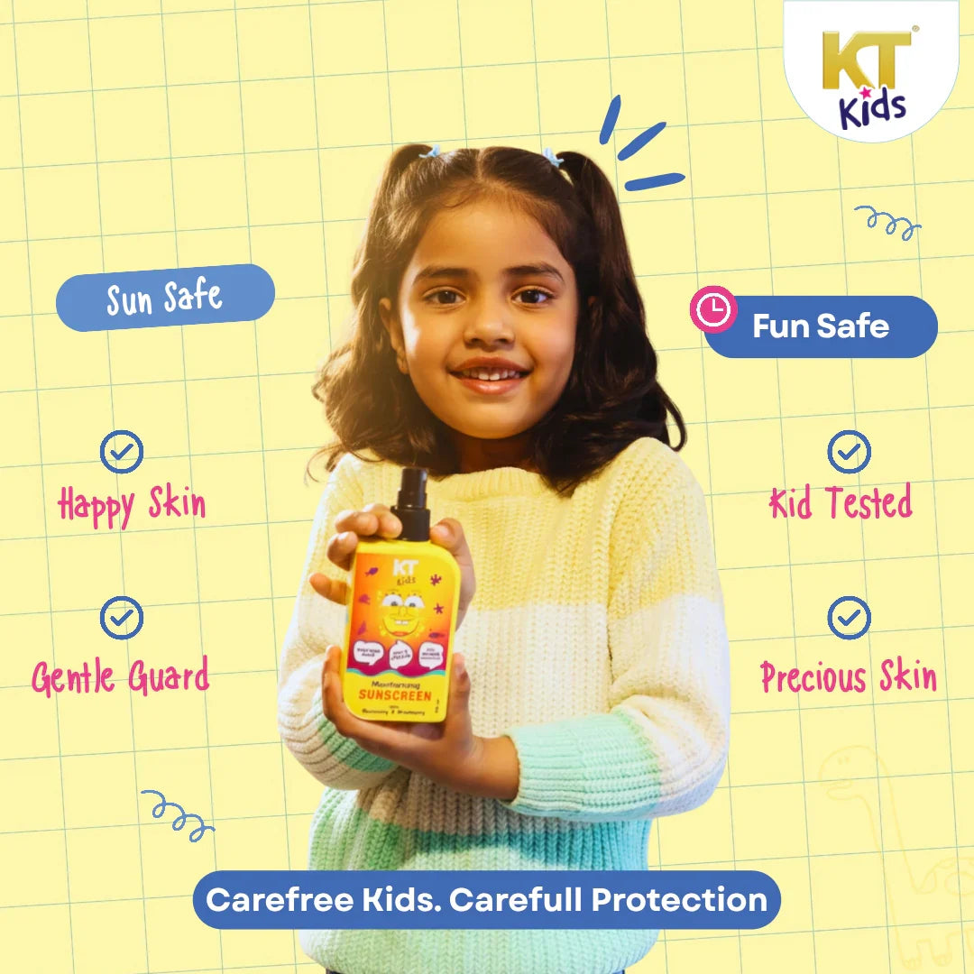 Kids Moisturizing Sunscreen Body Spray | SPF 25+ | 100ml