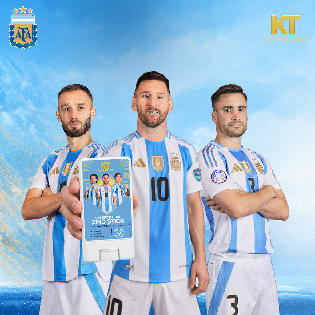 KT GOAT Edition Sun Protection Zincstick – Protects Skin From Sun, Sweat & Sports Damage (25 GM)